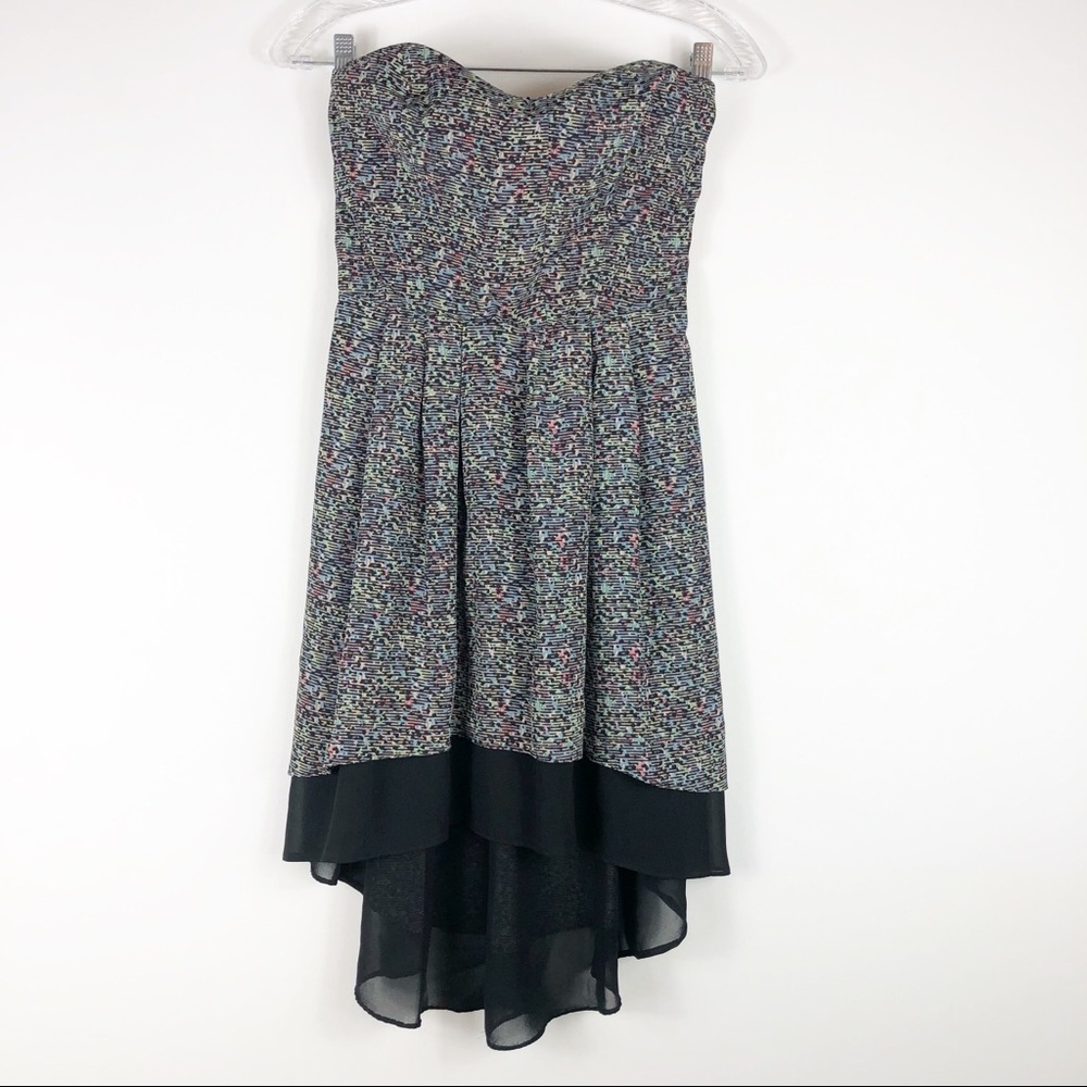 BCBGENERATION Strapless Multicolored XS Dress NWT